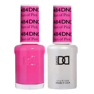 DND Sun Of Pink – 484 Gel polish and matching varnish