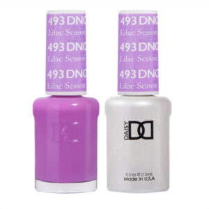 DND Lilac Season – 493 Gel polish and matching varnish