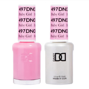 DND Baby Girl – 497 Gel polish and matching varnish