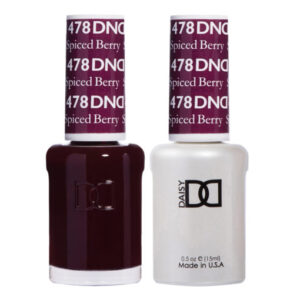 DND Spiced Berry – 478 Gel polish and matching varnish