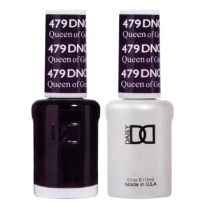 DND Queen of Grape – 479   Gel polish and matching varnish
