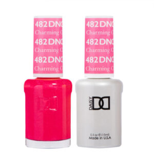 DND Charming Cherry – 482 Gel polish and matching varnish