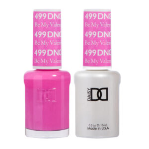 DND Be My Valentine – 499 Gel polish and matching varnish
