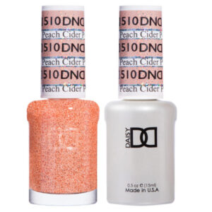 DND – Peach Cider 510 Gel polish and matching varnish