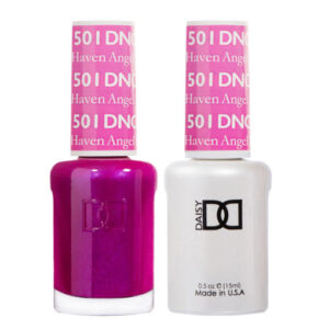 DND Haven Angel – 501  Gel polish and matching varnis