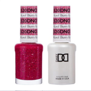 DND – Kool Berry 520 Gel polish and matching varnish