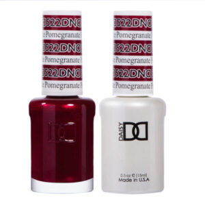 DND – Pomegranate 522 Gel polish and matching varnish