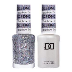 DND – Rainbow Day 523 Gel polish and matching varnish