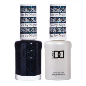 DND – Sea By Night 526 Gel polish and matching varnish
