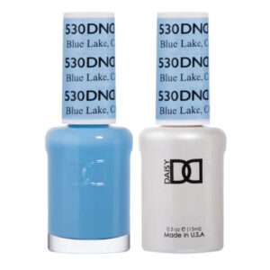 DND – Blue Lake, Ca 530   Gel polish and matching varnish
