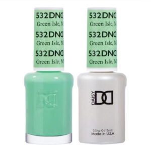 DND – Green Isle, Mn 532 Gel polish and matching varnish