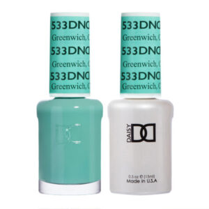DND – Greenwich, Ct 533 Gel polish and matching varnish