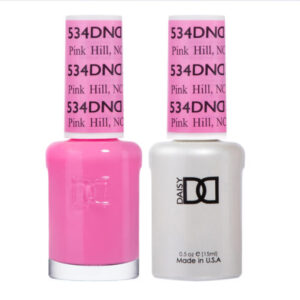 DND – Pink Hill, Nc 534 Gel polish and matching varnish