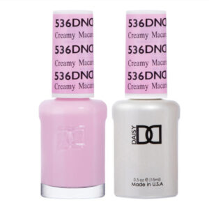 DND – Creamy Macaroon 536 Gel polish and matching varnish