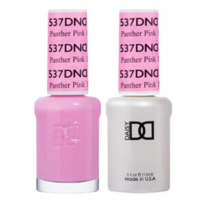 DND – Panther Pink 537 Gel polish and matching varnish