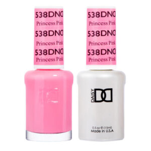 DND – Princess Pink 538 Gel polish and matching varnish