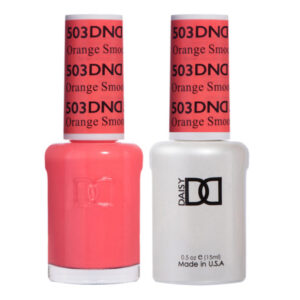 DND Orange Smoothie – 503 Gel polish and matching varnish