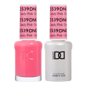 DND – Candy Pink 539 Gel polish and matching varnish
