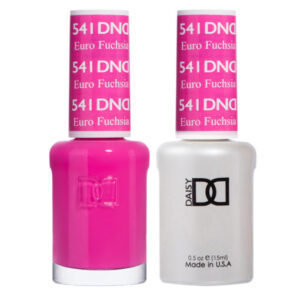 DND – Euro Fuchsia 541 Gel polish and matching varnish