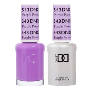 DND – Purple Passion 543 Gel polish and matching varnish
