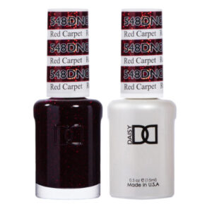 DND – Red Carpet 548 Gel polish and matching varnish