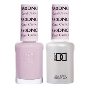 DND – Coral Castle, Fl 550 Gel polish and matching varnish