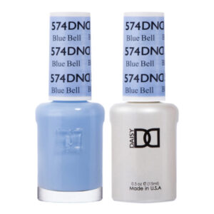 DND – Blue Bell 574   Gel polish and matching varnish