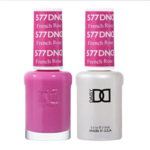 DND – French Rose 577 Gel polish and matching varnish