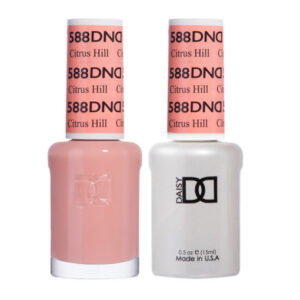 DND – Citrus Hill 588 Gel polish and matching varnish