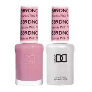 DND – Princess Pink 589 Gel polish and matching varnish