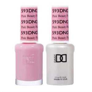 DND – Pink Beauty 593  Gel polish and matching varnish