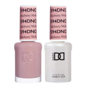 DND – Mulberry 594 Gel polish and matching varnish