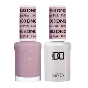 DND – Dolce Pink 603 Gel polish and matching varnish