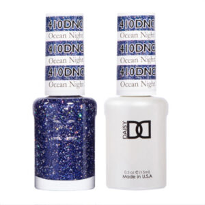 DND Ocean Night Star – 410   Gel polish and matching varnish