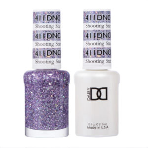 DND Shooting Star – 411   Gel polish and matching varnish