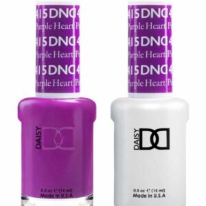 DND Purple Heart – 415   Gel polish and matching varnish
