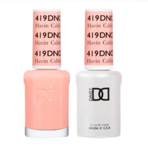 DND Havin Cabbler – 419   Gel polish and matching varnish