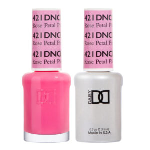DND Rose Petal – 421 Gel polish and matching varnish