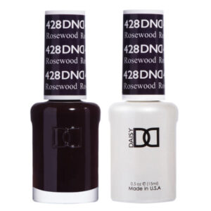 DND Rosewood – 428   Gel polish and matching varnish