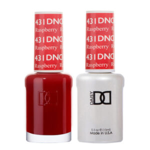DND Raspberry – 431   Gel polish and matching varnish
