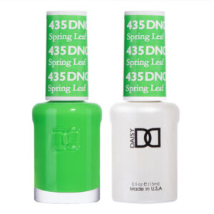 DND Spring Leaf – 435   Gel polish and matching varnish
