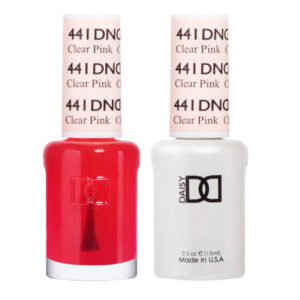 DND Clear Pink – 441 Gel polish and matching varnish