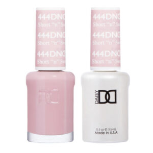DND Short “N” Sweet – 444  Gel polish and matching varnish