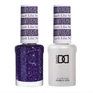 DND Lush Lilac Star – 405  Gel polish and matching varnish