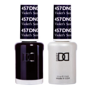 DND Violet’s Secret – 457 Gel polish and matching varnish