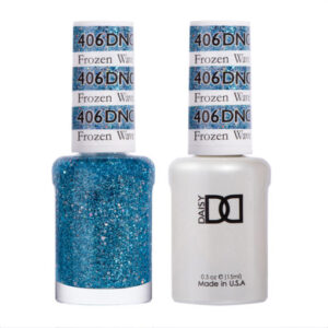 DND Frozen Wave – 406   Gel polish and matching varnish