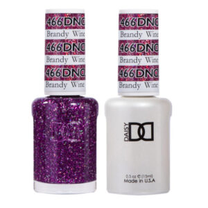 DND Brandy Wine – 466 Gel polish and matching varnish
