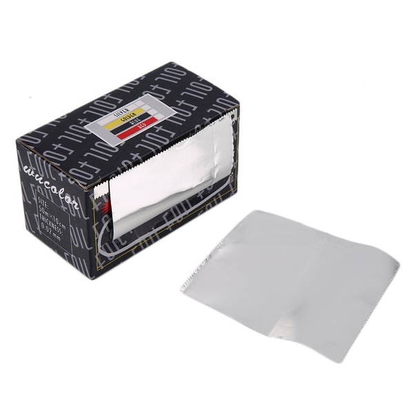Manicure Tinfoil Foil For Highlighting & Colouring Hair Nails Box aluminium