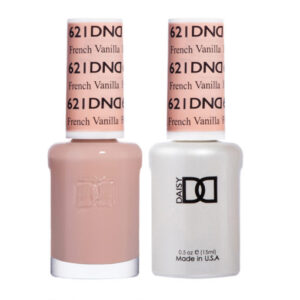 DND – French Vanilla 621 Gel polish and matching varnish