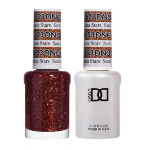 DND – Santa Stars 623 Gel polish and matching varnish